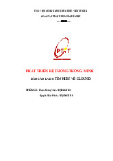 Phát Triển Hệ Thống Thông Minh - Báo Cáo Lab | Iot và ứng dụng | Học viện Công nghệ Bưu chính Viễn thông