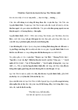 Giới thiệu truyện thơ Lục Vân Tiên | Văn mẫu 11 Chân trời sáng tạo