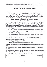 ĐIỀU LỆ CÔNG TY CỔ PHẦN SAIGONESE | Trường Đại học Kinh Tế - Luật