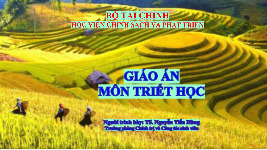 CHƯƠNG III CHỦ NGHĨA DUY VẬT LỊCH SỬ