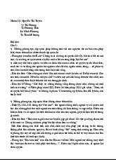 Bài Tập Lớn Kiểm Tra Cuối Kì - Phong Tục Tập Quán và Pháp Luật | Pháp Luật Đại Cương | Trường Đại học Hà Nội