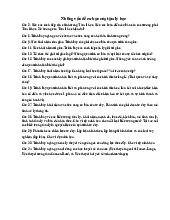 Đề cương Tâm lý học - Những vấn đề cơ bản và tiếp cận chính