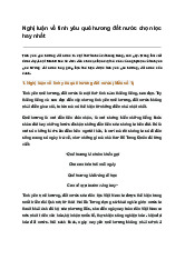 Nghị luận về tình yêu quê hương đất nước chọn lọc hay nhất