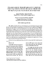 Ứng dụng Phân tích dữ liệu lớn và Trí tuệ nhân tạo trong tối ưu hóa quản trị rủi ro tín dụng tại các Ngân hàng số ở Việt Nam môn Quản trị rủi ro | Trường Đại học Công nghiệp Hà Nội