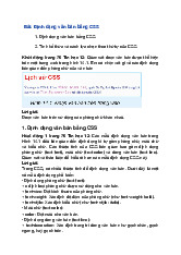 Giải SGK Tin học 12 Kết nối tri thức Bài 14: Định dạng văn bản bằng CSS