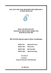 Báo cáo bài tập lớn Phân tích tĩnh malware Trojan Zeus Banking môn Phân tích mã độc | Học viện Công Nghệ Bưu Chính Viễn Thông