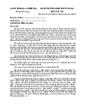 Đề thi thử tốt nghiệp THPT 2025 môn Ngữ văn bám sát đề minh họa - Đề 13