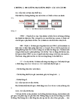 Lý thuyết bài giảng môn Kỹ thuật cảm biến và đo lường nội dung chương 2: Các cơ cấu đo