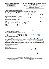 Đề giữa học kì 1 Toán 7 năm 2024 – 2025 phòng GD&ĐT Lập Thạch – Vĩnh Phúc