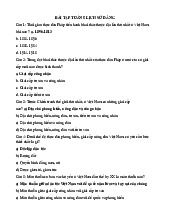 Bài tập Môn Lịch sử Đảng Cộng sản Việt Nam | Đại học Sư phạm Hà Nội 2