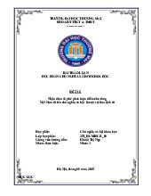 Nhận diện và phê phán luận điểm cho rằng Việt Nam đi lên chủ nghĩa xã hội là một sai lầm lịch sử | Bài thảo luận chủ nghĩa xã hội khoa học