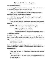 Lý thuyết vi mô: Thi kết thúc học phần môn Kinh tế vi mô 1 | Học viện Tài chính