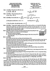 Đề học kỳ 1 Toán 9 năm 2024 – 2025 trường THCS Ngô Sĩ Liên – Hà Nội