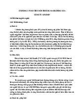 Chương 2 Phân tích môi trường Marketing của Công ty Cocoon | Trường Đại học Kinh tế, Đại học Quốc gia Hà Nội