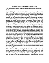 Ôn tập lịch sử chính sách thực dân Pháp ở Việt Nam | Môn Lịch sử Đảng - Đại học Bách Khoa Hà Nội