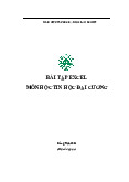 Bài tập excel Tin học đại cương - Tin học chuyên ngành | Đại học Lâm Nghiệp