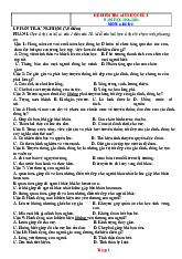 Đề Kiểm Tra Giữa Học Kỳ 1 GDCD 6 Năm 2025-2026 Có Đáp Án Ma Trận Đặc Tả