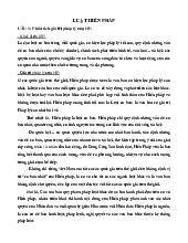 Đề cương môn Luật hiến pháp - Trường Đại học lao động -  xã hội