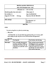 Bài thi học phần: Quản trị tài chính 1 | Đại học Thương Mại