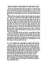 Tìm hiểu về đoàn kết dân tộc môn Kinh tế chính trị Mác - Lênin  | Học viện Nông nghiệp Việt Nam