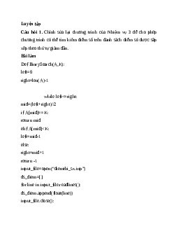 Giải bài 20: Thực hành bài toán tìm kiếm | Tin học 11 Kết nối tri thức