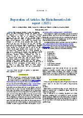 Hướng Dẫn Chuẩn Bị Báo Cáo Thí Nghiệm Bioinformatics | Tin sinh học | Trường Đại học Khoa học Tự nhiên, Đại học Quốc gia Hà Nội