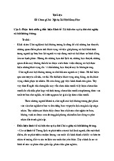 Đề cương môn Chủ nghĩa xã hội và khoa học | Trường đại học kinh doanh và công nghệ Hà Nội