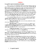 Quản trị học Chương 2,3 - Môn quản trị học - Đại học Kinh tế - Đại học Đà Nẵng