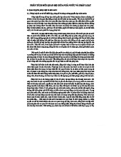 Phân Tích Mối Quan Hệ Giữa Nhà Nước Và Pháp Luật: Nghiên Cứu Chi Tiết