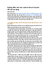 Những điểm mới của Luật sở hữu trí tuệ sửa đổi mới áp dụng