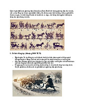 Lịch sử phát triển và tiến hóa của phương tiện di chuyển từ xe kéo đến xe điện