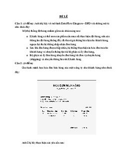 Đề thi "Hệ thống"