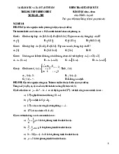 Đề giữa học kỳ 1 Toán 10 năm 2024 – 2025 trường THPT Bình Chiểu – TP HCM