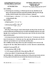 Đề thi học sinh giỏi Toán 9 năm 2025 – 2026 xã Giai Lạc – Nghệ An