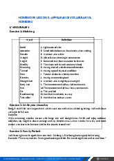 Homework Lesson 5: Appearance Vocabulary & Numbers môn Tiếng Anh  | Học viện Nông nghiệp Việt Nam