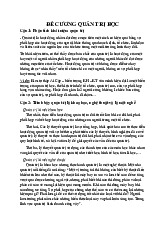 Đề cương môn Quản Trị Học | Đại học Thương Mại