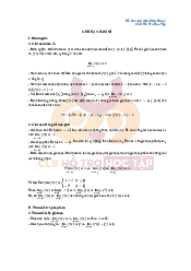 Lý thuyết Giới hạn - Đạo hàm | Giải tích 1 | Đại học Bách Khoa Hà Nội