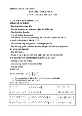 Đề cương cuối học kì 1 Toán 8 năm 2025 – 2026 trường THCS Long Toàn – TP HCM