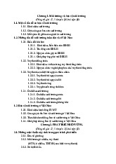 Đề cương môn môi trường và phát triển bền vững- Chương 1. Môi trường và bảo vệ môi trường