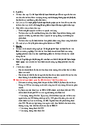 Đề cương giữa kì - Kinh tế chính trị | Đại Học Hà Nội