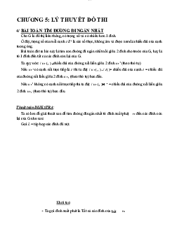 Chương 5: Lý thuyết đồ thị - Cấu trúc rời rạc | Trường Đại học CNTT Thành Phố Hồ Chí Minh