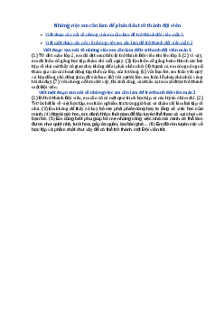 Nói về những việc em cần làm để phấn đấu trở thành đội viên - Tập làm văn lớp 3 Chân trời sáng tạo