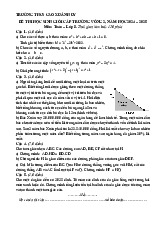 Đề thi HSG Toán 8 vòng 2 năm 2024 – 2025 trường THCS Cao Xuân Huy – Nghệ An