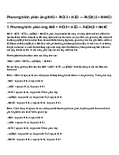 Phương trình phản ứng NH3 + AlCl3 + H2O → Al(OH)3 + NH4Cl | Hoá học 8