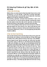 Dỡ hàng là gì? Outturn là gì? Quy định về bốc dỡ hàng