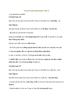 Giải Địa lí 7 Bài 17: Đặc điểm tự nhiên Trung và Nam Mỹ | Cánh diều