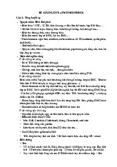 Đề cương ôn tập tự luận học phần Bệnh học | Trường Đại học Phenikaa