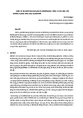 Khảo sát ảnh hưởng của mạng xã hội đến hành vi ứng xử của sinh viên trường đại học Khoa Học, đại học Huế