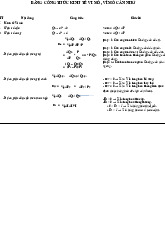 Bảng công thức môn Kinh tế vi mô | Trường Đại học Kinh Tế Quốc Dân