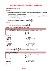 Phương Pháp Giải Toán 9 Liên Hệ Giữa Phép Chia Và Phép Khai Phương Có Lời Giải